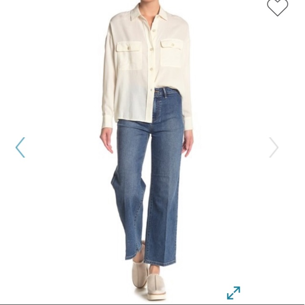 Vince Cropped High Rise Jean NWT - Picture 3 of 3